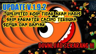 New Update Worms Zone Io MOD v1.9.2 Unlimited Coins | Game Cacing Versi Terbaru 2021