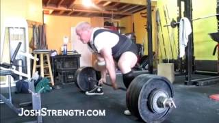 Masters Lifter Mark Menslage 625 Deadlift