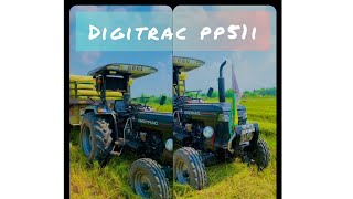 Digitac || pp51i || 16futti tralli || fully overloaded || modified tractor videos || Channi turka