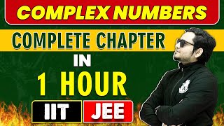 COMPLEX NUMBERS in 1 Hour || Complete Chapter For JEE Main & Advanced