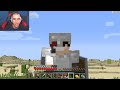 Minecraft Manhunt but I secretly cheated with effect