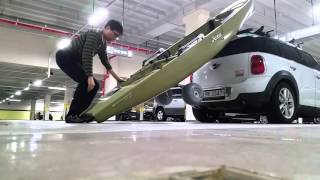 Unloading a Hobie ProAngler14 kayak