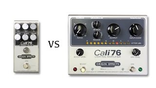 Origin Effects Cali76 vs Cali76 Compact Deluxe