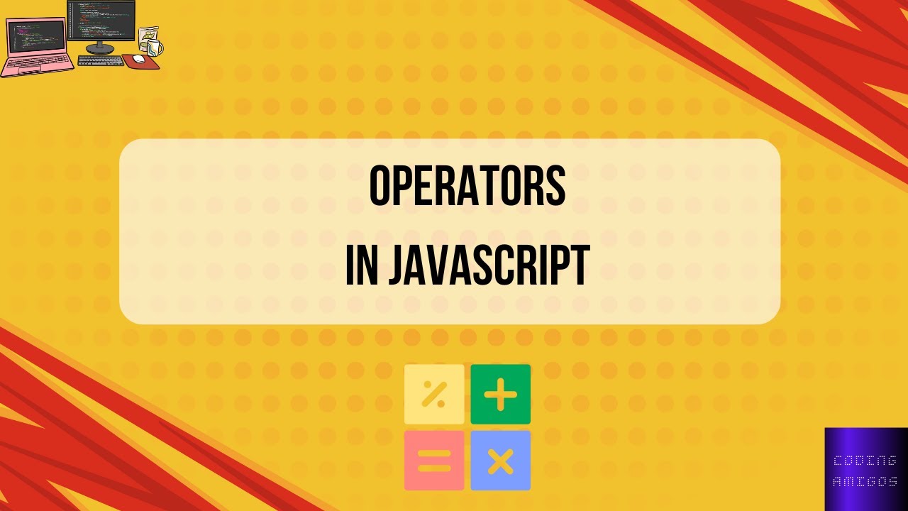 Operators In Javascript Youtube