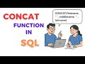 SQL CONCAT Function Explained: Merge Columns Easily!  | CONCAT FUNCTION IN SQL