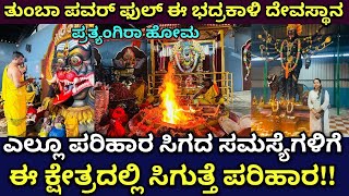 ನಿಮ್ಮ ಕೆಲಸ 100% ಆಗುತ್ತೆ ತುಂಬಾ ಪವರ್ ಫುಲ್ ದೇವಸ್ಥಾನ | Kalappanahalli Bhadrakali Temple | Pratyangira 🔥