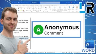 Change comment AUTHOR in MS Word ✅ 1 MINUTE