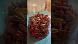 ഉണക്ക കാന്താരി ഉപ്പിലിട്ടതു.. Dry Chilli Preserve #trending #trendingshorts #food