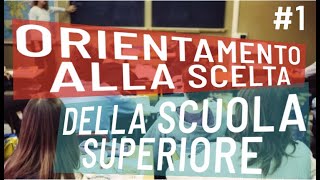 #1 Quale scuola superiore faccio?