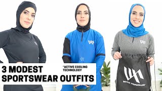 Best Modest Sportswear- With Honour Brand - 3 Outfits- Modest Workout Clothes