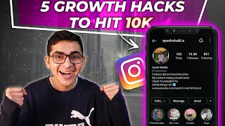 How to reach 10,000 followers on Instagram? | 5 Tips to grow on Instagram | INSTAGRAM HACKS