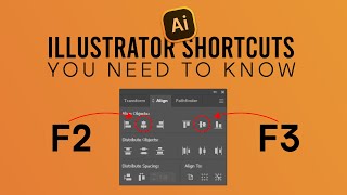 شورتکات های مهم ایلوستریتور + شخصی‌سازی