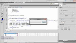 Flash CS4/CS5 Platform Game Tutorial: Shooting with Rotation