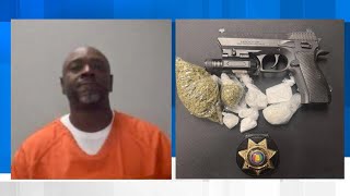 Man arrested in Madison County for possession of illegal narcotics, stolen firearm
