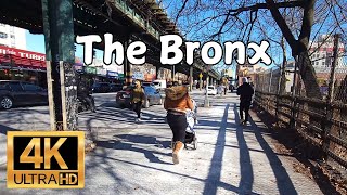 Exploring Westchester Ave in The Bronx | 4K Ultra HD