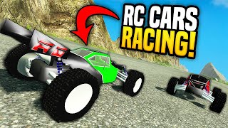 HUGE DOWNHILL RC CAR RACE - BeamNG Drive Multiplayer Mod (Crashes)