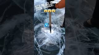 ICE Blasting 💥💨 || #viral #shorts #youtubeshorts