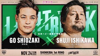 Go Shiozaki vs Shuji Ishikawa - ZERO1 World Title 2024 Highlights