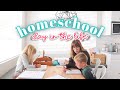 HOMESCHOOL DAY IN THE LIFE | Sonlight, The Good & The Beautiful, and more!