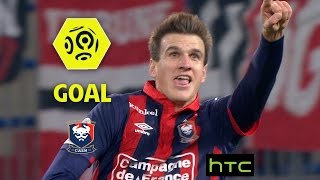 Goal Ivan SANTINI (37') / SM Caen - Dijon FCO (3-3)/ 2016-17