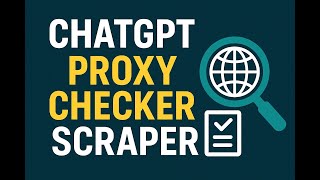 proxy scraper/checker (python open source)