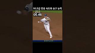 NC 김주원, MLB급 포구와 송구 | 240718