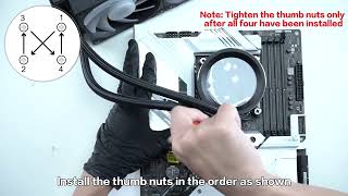 SAMA SM360PRO Liquid cooler installation instruction