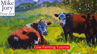 cow painting tutorial