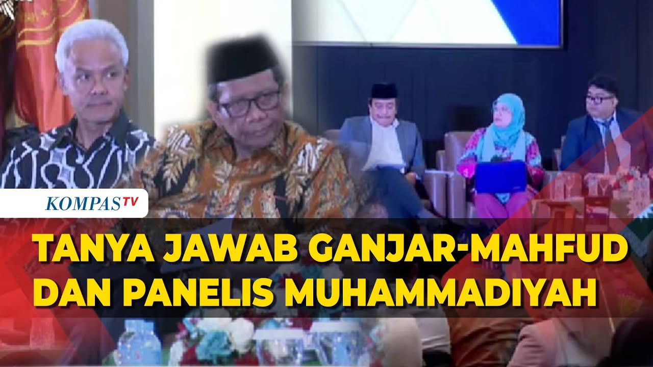 [FULL] Tanya Jawab Ganjar-Mahfud Dengan Panelis Dialog Terbuka ...