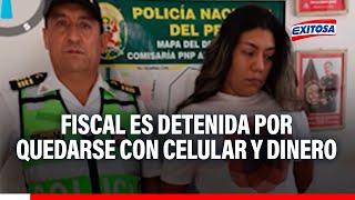 🔴🔵 ¡De no creer! Fiscal es detenida por adueñarse de celular y dinero que encontró en aeropuerto