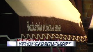 State of Michigan shuts down Detroit funeral home over deplorable conditions