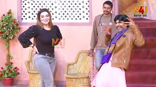 Sajan Abbas and Khushboo With Amanat Chan Stage Drama Kurian Tik Tok Full Comedy Clip 2019
