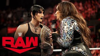 Nia Jax says she will choose Rhea Ripley when she wins the Rumble: Raw highlights, Jan. 8, 2024
