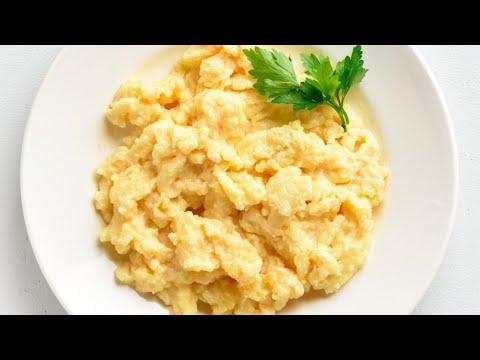 The secret ingredient for fluffier scrambled eggs is already in your fridge