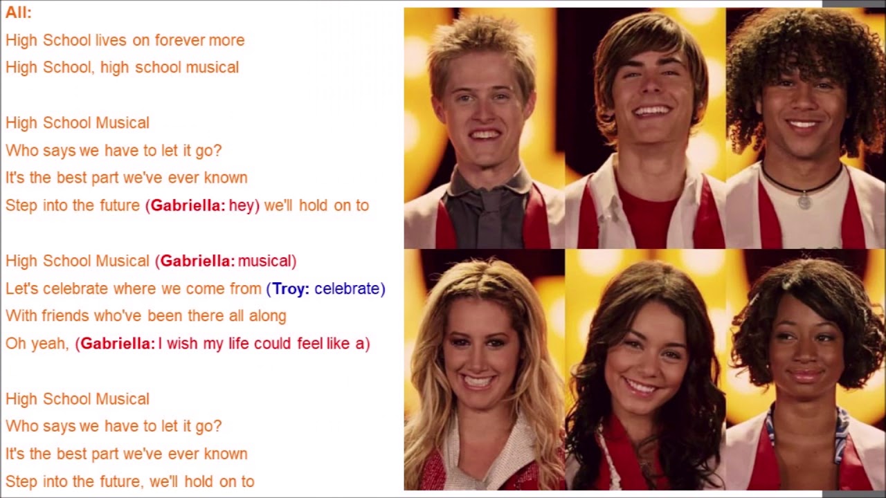 High School Musical Lyrics