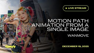 Motion Path Animation From A Single Image with WanMove in Comfy