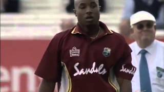 Ricardo Powell Cheat   New Zealand v West Indies at Lords 2004 Natwest Series Final