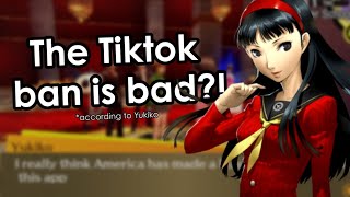 Yukiko explains why banning Tiktok was a bad idea (satire)