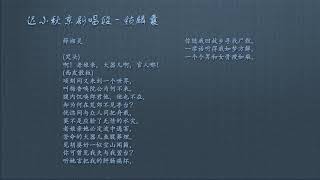 迟小秋京剧唱段 - 锁麟囊(五)