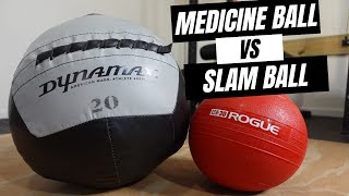 Medicine Ball vs Slam Ball (Differences, Pros and Cons)