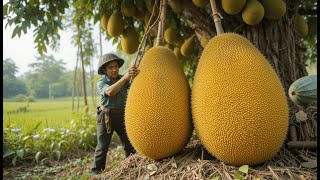 Inside Thailand’s Jackfruit Farms: Harvesting, Storage, and Market Sales Explained