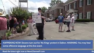 LIVE: "No Kings" protest in Dalton