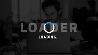 Simple Preloader Design Using Html Css | Pure Css Loader Design Using Html Css Only