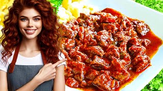 AUTHENTIC Hungarian Beef Goulash Recipe (HOW to Make Beef Goulash)