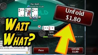 Pokerstars New Game UNFOLD Poker Hold'em? GTO or GTFO???