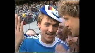 1987/1988 26. Spieltag  FC Schalke 04 - Borussia Dortmund