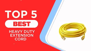 5 Best Heavy Duty Extension Cords of 2025 (Reviews) - Best Extension Cords for Indoor \u0026 Outdoor Use