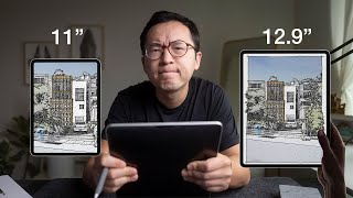 Should I buy the 11" or 12.9" iPad for architecture and interior design?