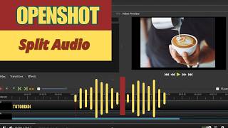 Add, Split Audio - OpenShot Video Editor Tutorial #5