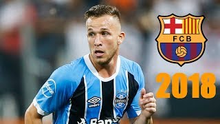 Arthur Melo ● Welcome to FC Barcelona ● Skills \u0026 Goals 2018